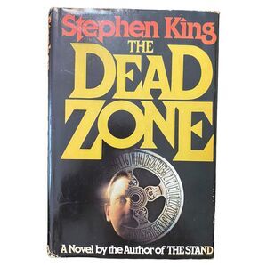 Stephen King The Dead Zone 1979 Hardcover Dust Jacket Book Club Edition Viking